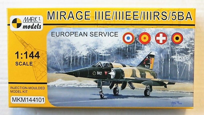 MARK I MODELS 1/144 144101 MIRAGE IIIE/IIIEE/IIIRS/5BA