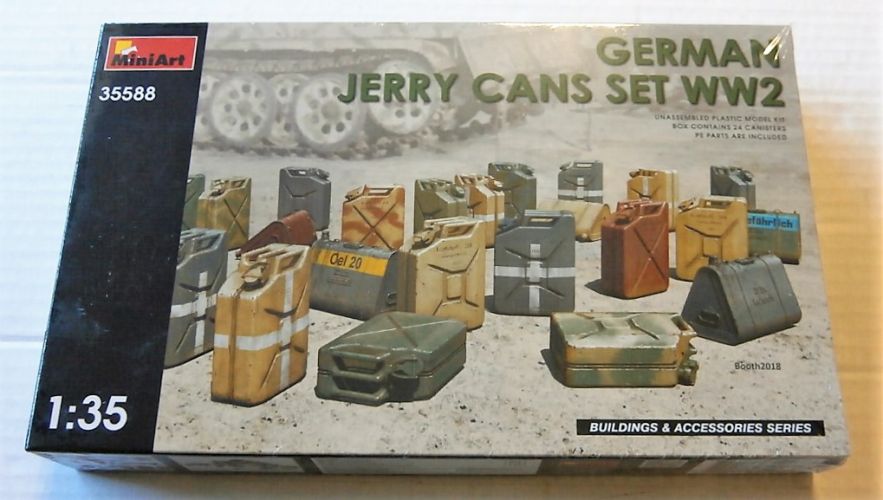 MINIART 1/35 35588 GERMAN JERRY CANS SET WW2