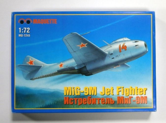 MAQUETTE 1/72 7245 MiG-9M JET FIGHTER