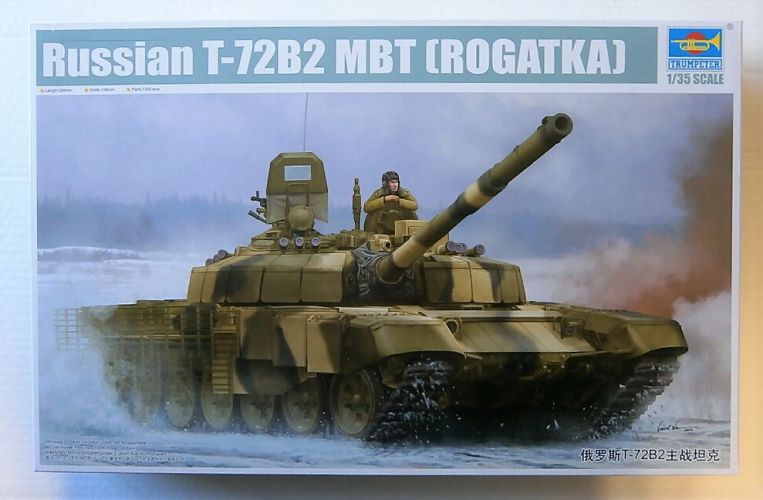 TRUMPETER 1/35 09507 RUSSIAN T-72BT MBT  ROGATKA 
