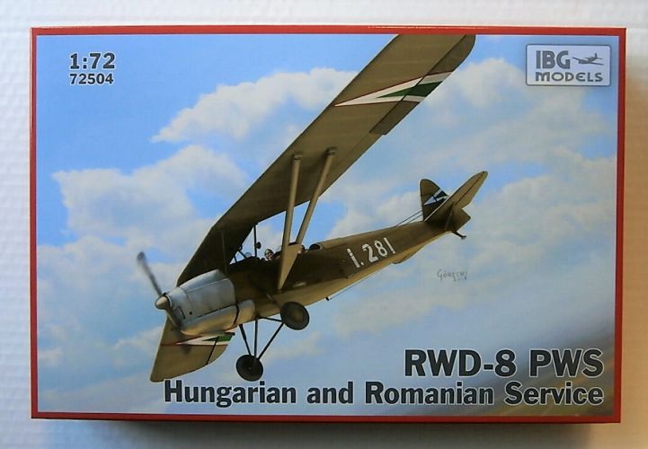 IBG MODELS 1/72 72504 RWD-8 PWS HUNGARIAN AND ROMANIAN