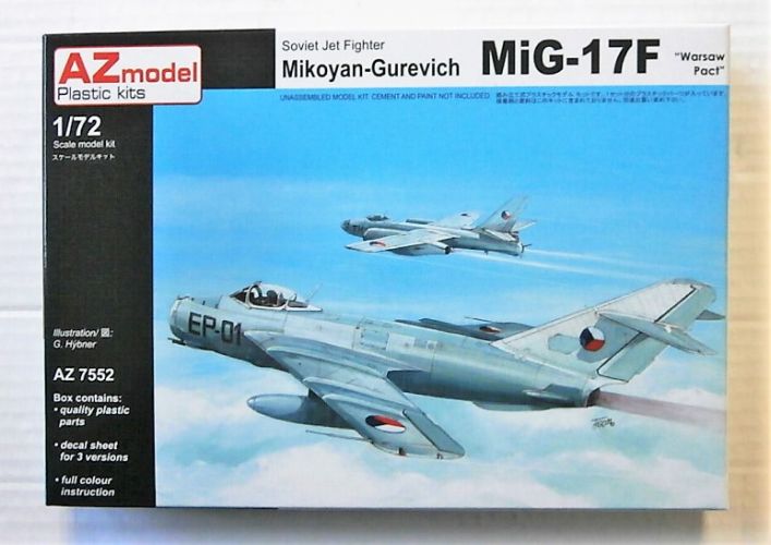 AZ MODEL 1/72 7552 MIG-17F - WARSAW PACT