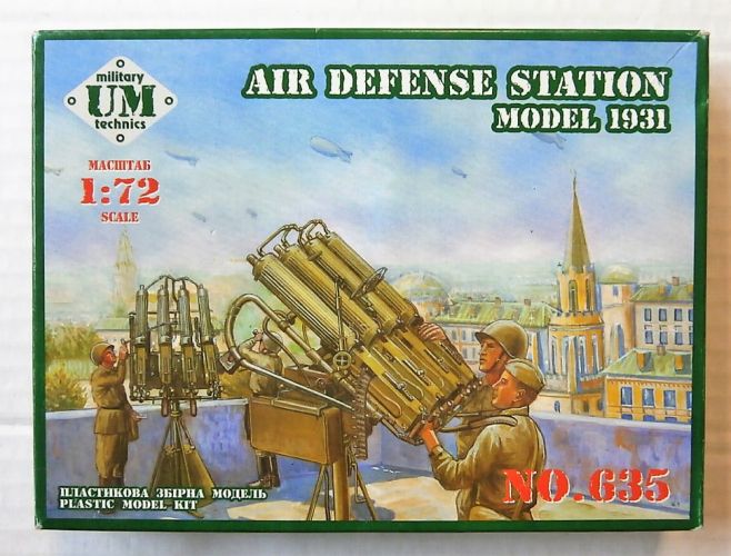 UM-MT 1/72 635 AIR DEFENSE STATION MODEL 1931