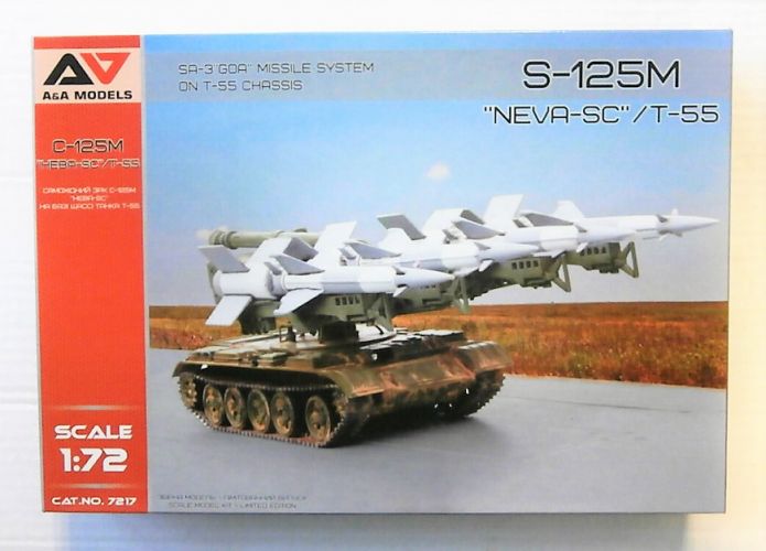 A   A MODELS 1/72 7217 SA-3 GOA ON T55 CHASSIS  C-125M HEBA-SC/T-55 
