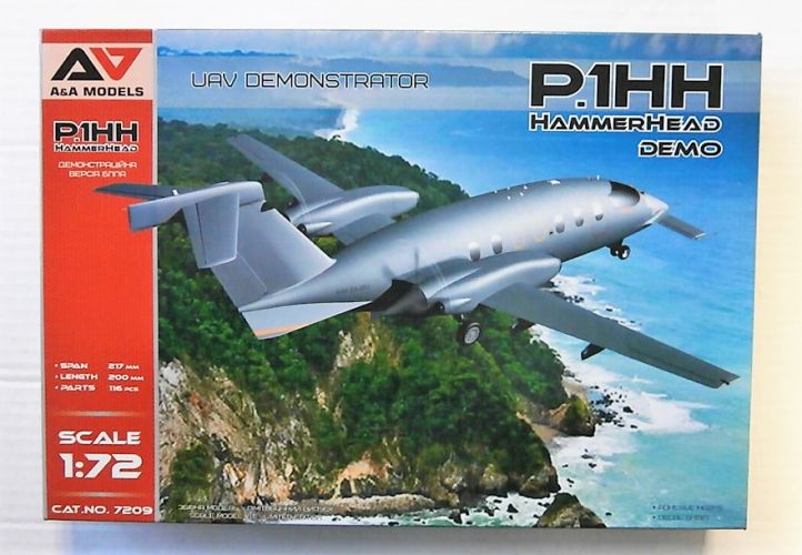 A   A MODELS 1/72 7209 P.1HH HAMMERHEAD UAV DEMONSTRATOR
