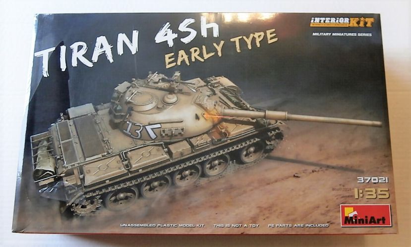 MINIART 1/35 37021 TIRAN 4 Sh EARLY TYPE  INTERIOR KIT 