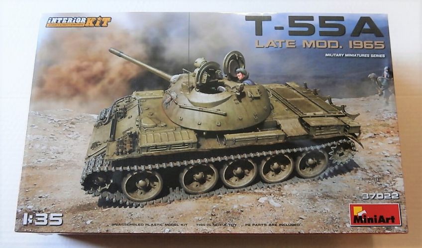 MINIART 1/35 37022 T-55A LATE MOD. 1965  INTERIOR KIT 
