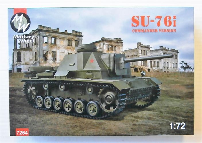 MILITARY WHEELS 1/72 7264 SU-76i COMMANDER VERSION