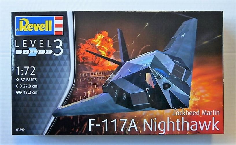 REVELL 1/72 03899 LOCKHEED MARTIN F-117A NIGHTHAWK