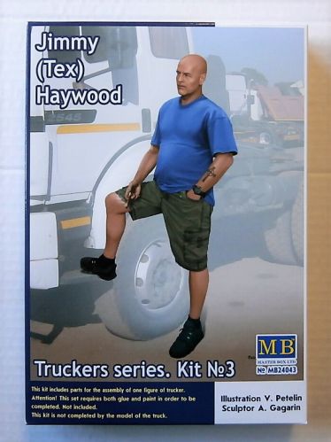 MASTERBOX 1/24 24043 TRUCKERS SERIES No3 JIMMY  TEX  HAYWOOD