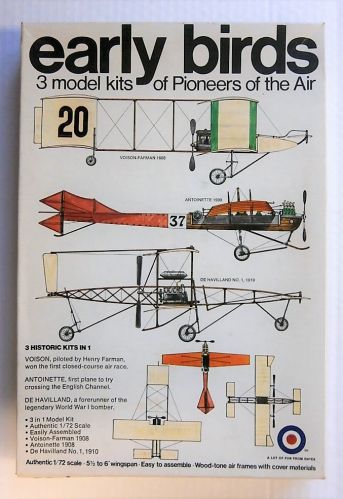 ENTEX 1/72 8448 VOISIN FARMAN ANTOINETTE DE HAVILLAND NO1