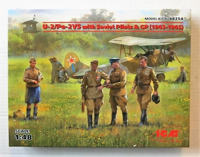 ICM 1/48 48254 U2/PO-2 VS WITH SOVIET PILOTS   GP  1943-1945 
