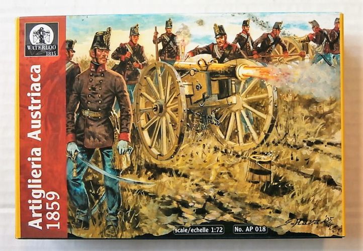 WATERLOO 1/72 AP018 ARTIGLIERIA AUSTRIACA