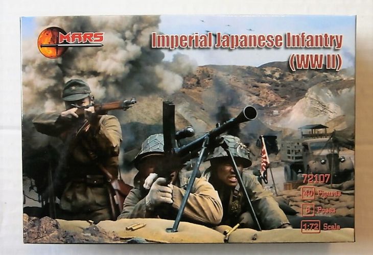 MARS 1/72 72107 IMPERIAL JAPANESE INFANTRY WWII
