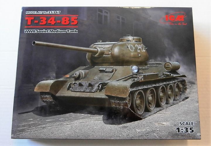 ICM 1/35 35367 T-35-85 WWII SOVIET MEDIUM TANK