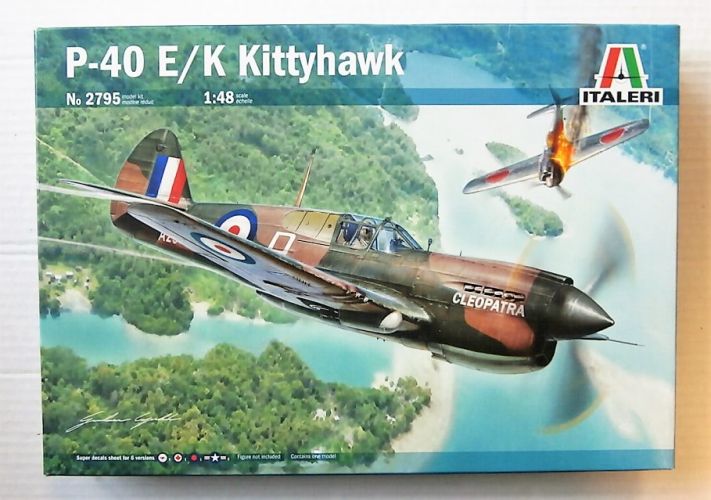 ITALERI 1/48 2795 P-40 E/K KITTYHAWK