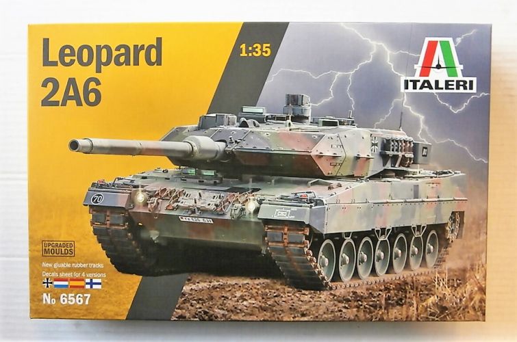ITALERI 1/35 6567 LEOPARD 2A6