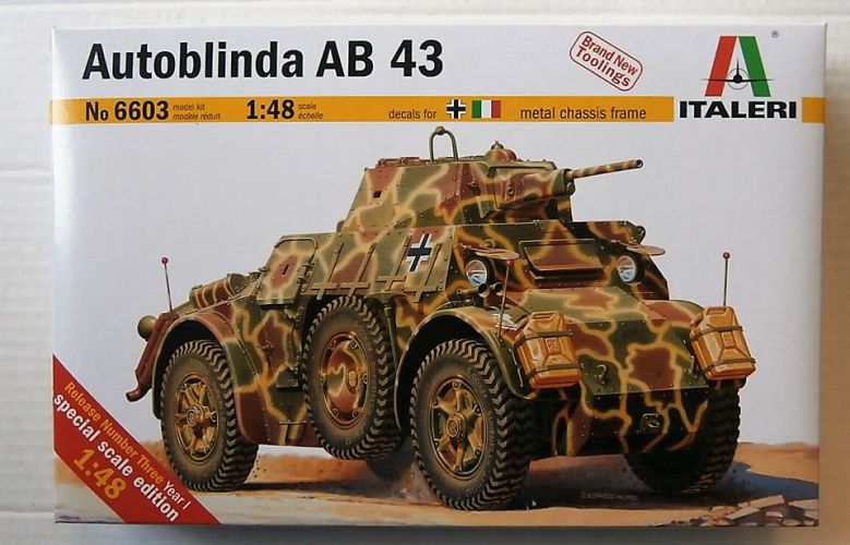 ITALERI  1/48 6603 AUTOBLINDA AB 43