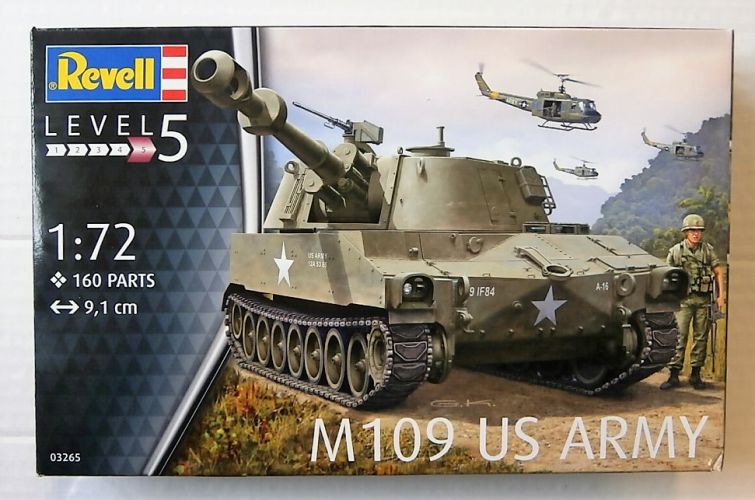 REVELL 1/72 03265 M109 US ARMY