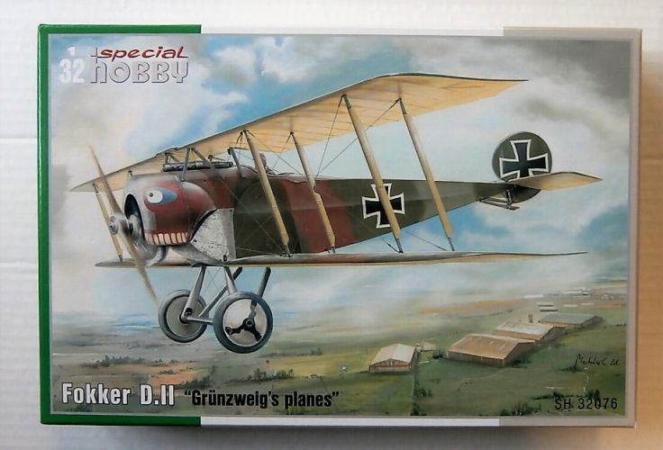 SPECIAL HOBBY 1/32 32076 FOKKER D.II GRUNZWEIG S PLANES