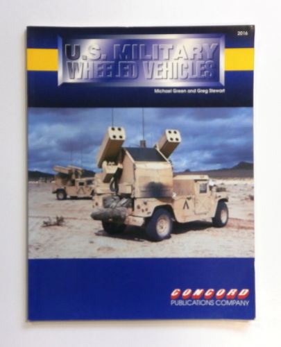 CHEAP BOOKS  ZB1651 CONCORD PUBLICATIONS 2016 - U.S. MILITARY WHEELED VEHICLES