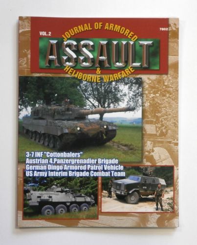 CHEAP BOOKS  ZB1754 JOURNAL OF ARMORED ASSAULT   HELIBORNE WARFARE VOL.2