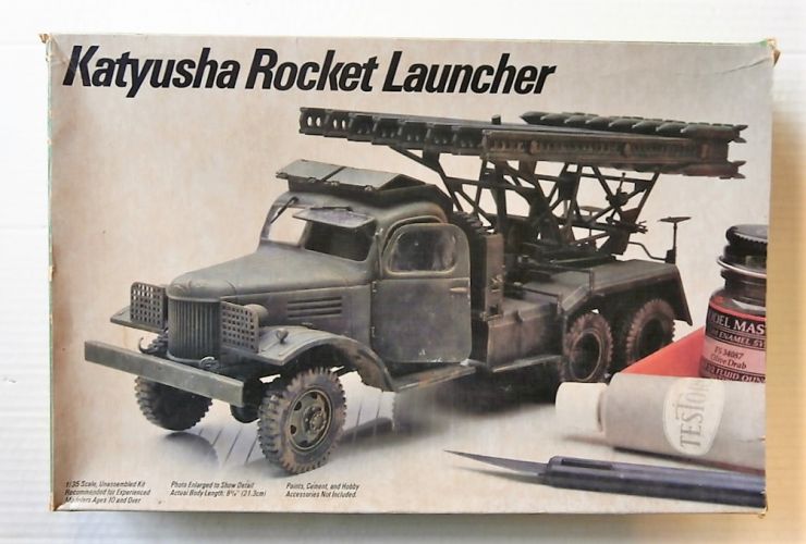 TESTORS 1/35 784 KATYUSHA ROCKET LAUNCHER