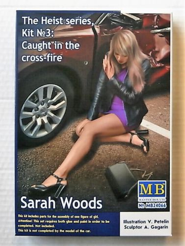 MASTERBOX 1/24 24066 THE HEIST SERIES KIT No 3 - CAUGHT IN THE CROSS FIRE SARAH WOODS