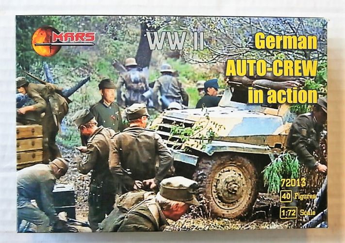 MARS 1/72 72013 GERMAN AUTO-CREW IN ACTION