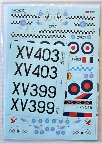 XTRADECAL 1/48 48200 ROYAL AIR FORCE PHANTOM FG.1   FGR.2 PART 2