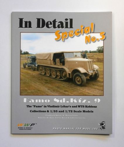 CHEAP BOOKS  ZB1679 WINGS AND WHEELS PUBLICATIONS IN DETAIL SPECIAL NO.5 FAMO Sd.Kfz.9 