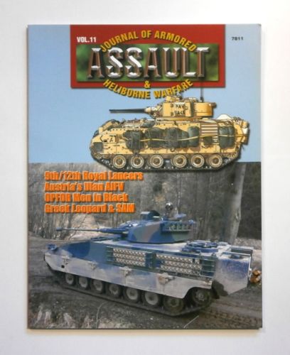 CHEAP BOOKS  ZB1692 JOURNAL OF ARMOURED ASSAULT   HELIBORNE WARFARE VOL.11