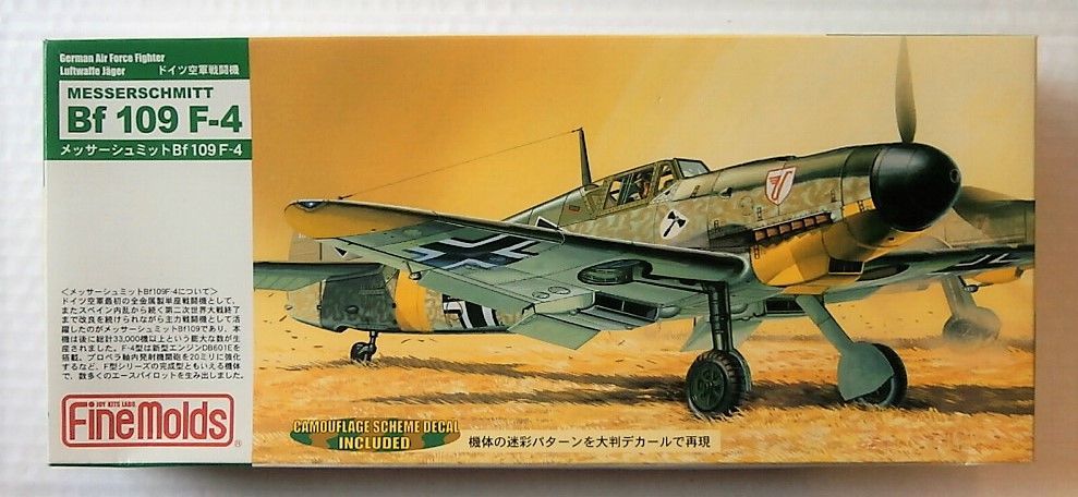 FINEMOLDS 1/72 FL2 MESSERSCHMITT BF 109 F-4