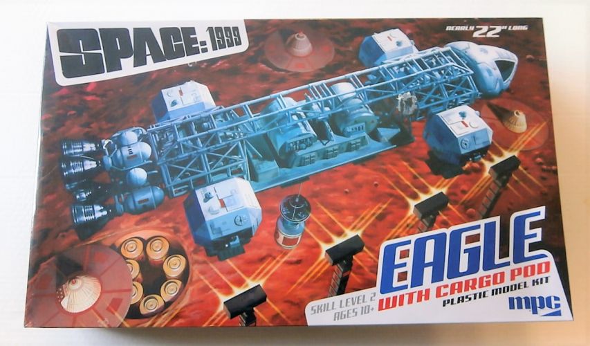MPC  838 SPACE 1999 EAGLE WITH CARGO POD  UK SALE ONLY 