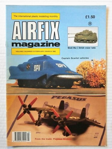 AIRFIX  AIRFIX MAGAZINE VOLUME 03 NUMBER 10 FEBRUARY/MARCH 1992
