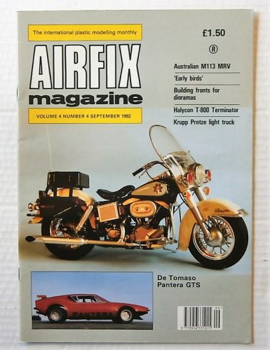 AIRFIX  AIRFIX MAGAZINE VOLUME 4 NUMBER 4 SEPTEMBER 1992