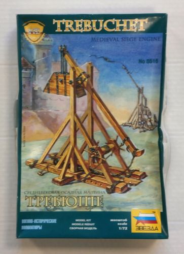 ZVEZDA 1/72 8516 TREBUCHET MEDIEVAL SIEGE ENGINE