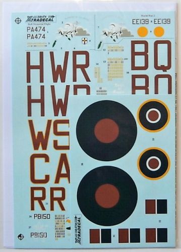 XTRADECAL 1/48 48074 TON UP LANCS