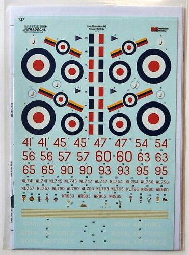 XTRADECAL 1/72 72272 AVRO SHACKLETON Pt3 NOSE ART AEW.2s