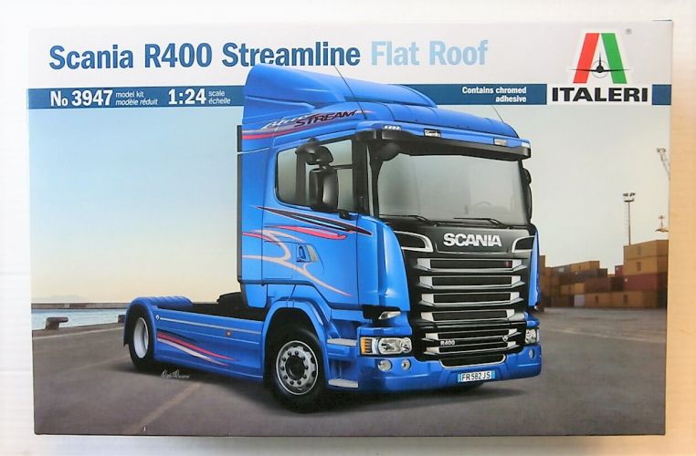 ITALERI 1/24 3947 SCANIA R400 STREAM LINE FLAT ROOF