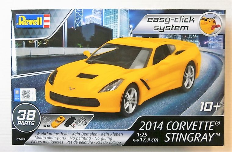 REVELL 1/25 07449 2014 CORVETTE STINGRAY 