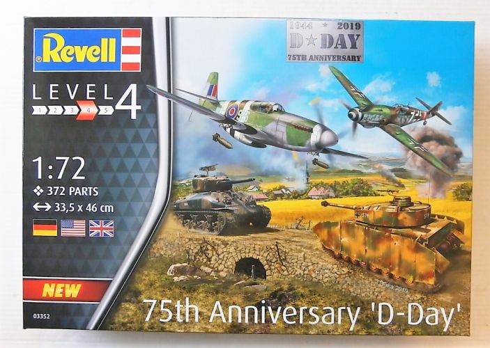 REVELL 1/72 03352 75TH ANNIVERSARY D-DAY SET 