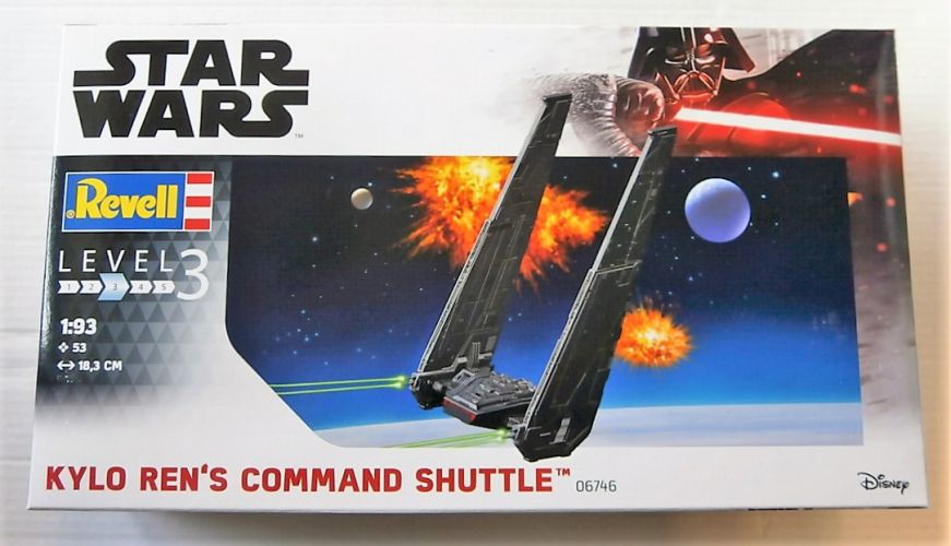 REVELL 1/93 06746 STAR WARS KYLO RENS COMMAND SHUTTLE