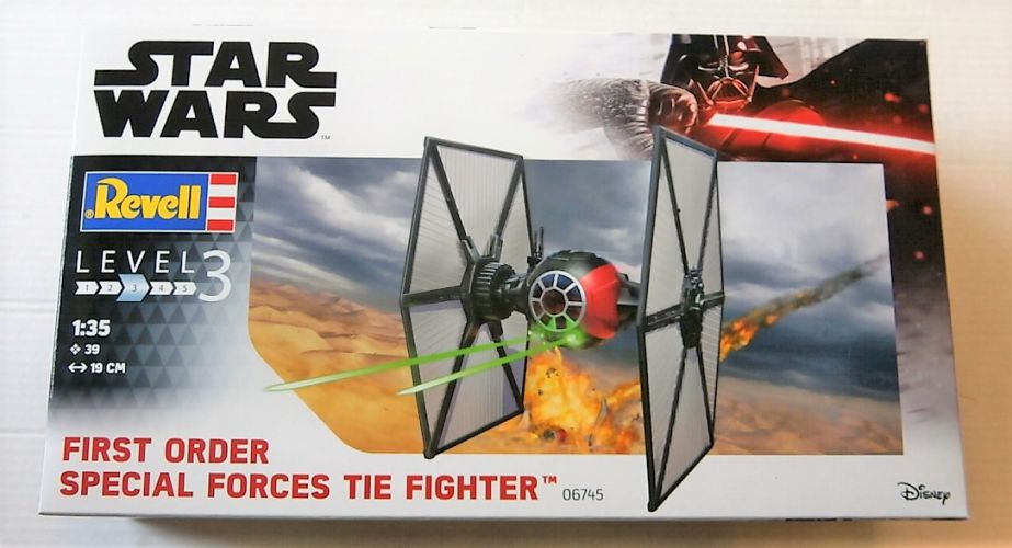 REVELL 1/35 06745 STAR WARS THE FIRST ORDER SPECIAL FORCES TIE FIGHTER