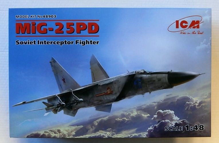 ICM 1/48 48903 MIKOYAN MIG-25PD SOVIET INTERCEPTOR