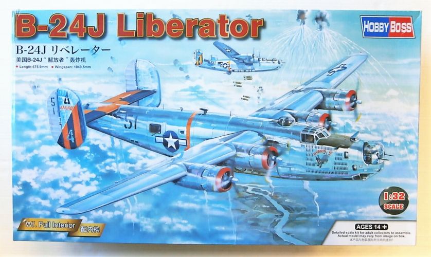 HOBBYBOSS 1/32 83211 B-24J LIBERATOR  UK SALE ONLY 
