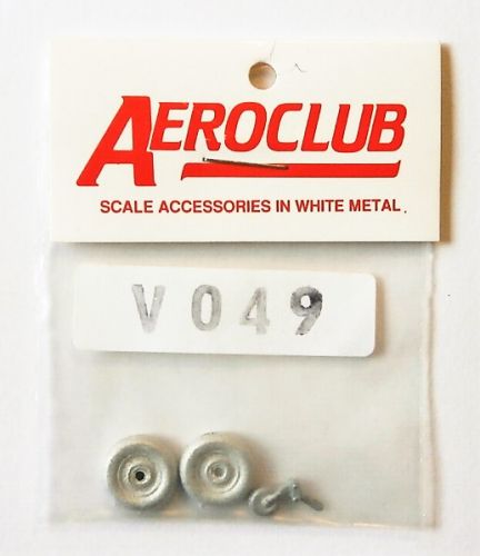 AEROCLUB 1/72 V049 FIREBRAND DUNLOP BALLOON WHEELS   TAILWHEEL