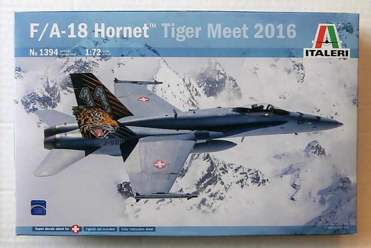 ITALERI 1/72 1394 F/A-18 HORNET TIGER MEET 2016