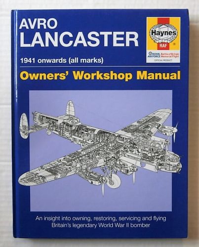 CHEAP BOOKS  ZB1808 HAYNES AVRO LANCASTER 1941 ONWARDS  ALL MARKS 