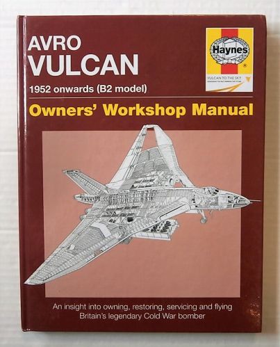 CHEAP BOOKS  ZB1803 HAYNES AVRO VULCAN 1952 ONWARDS  B2 MODEL 